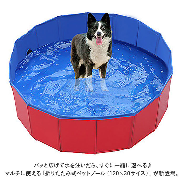 * red * pet pool folding 120x30 yapetpool12030 pet pool folding 120x30 pet pool folding ball pool 