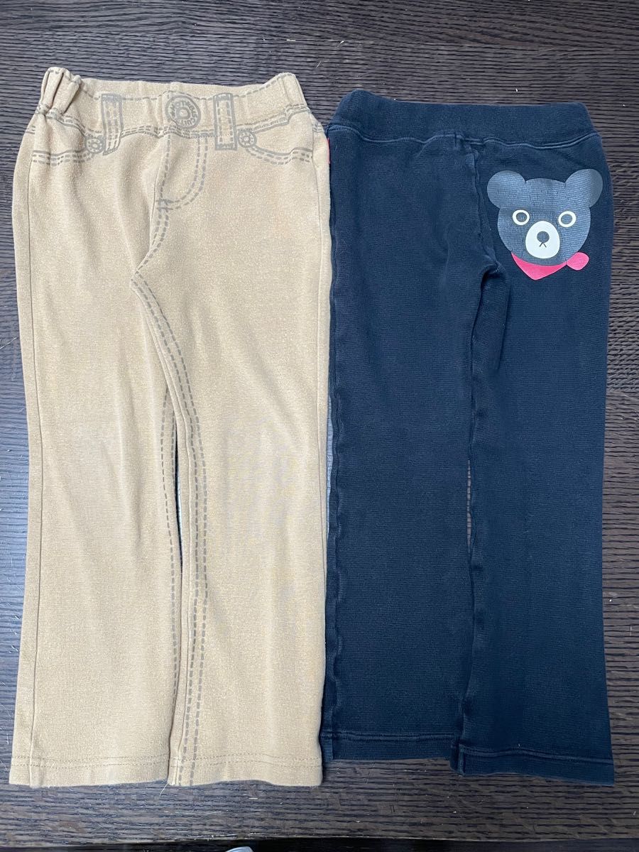 ミキハウス ダブルビー 110 パンツ 難有 ズボン まとめ売り やわらか