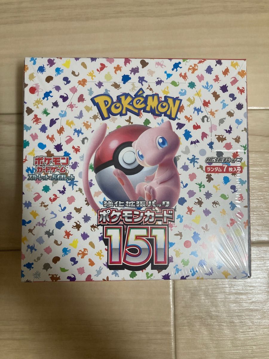 ポケモンカード151 1BOX 新品未開封 シュリンク付き｜Yahoo!フリマ（旧