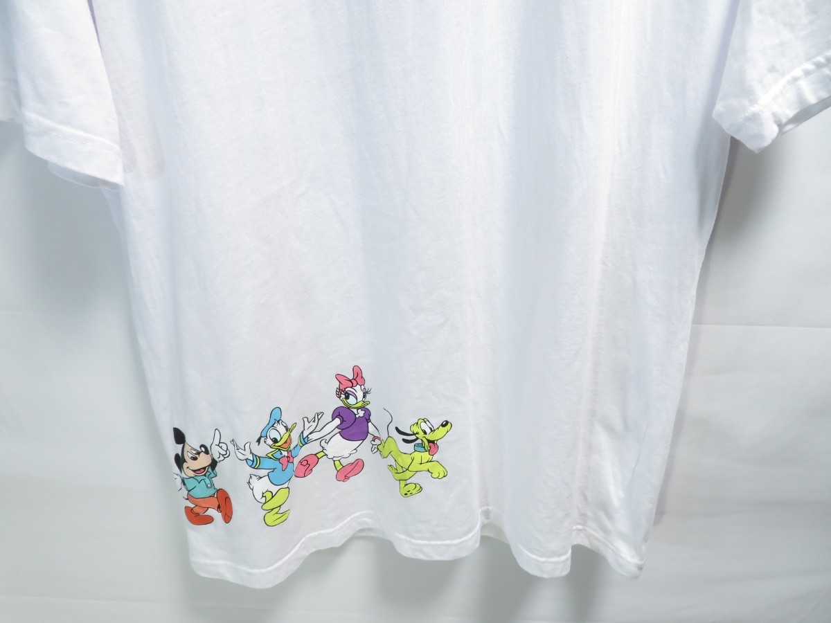 ディズニーコラボ★Mサイズ【GUESS/ゲス/Disney/ディズニー】半袖/Tシャツ【ゆうパケットなら送料無料】ミッキー/ミニー/プルート/ドナルド_画像8