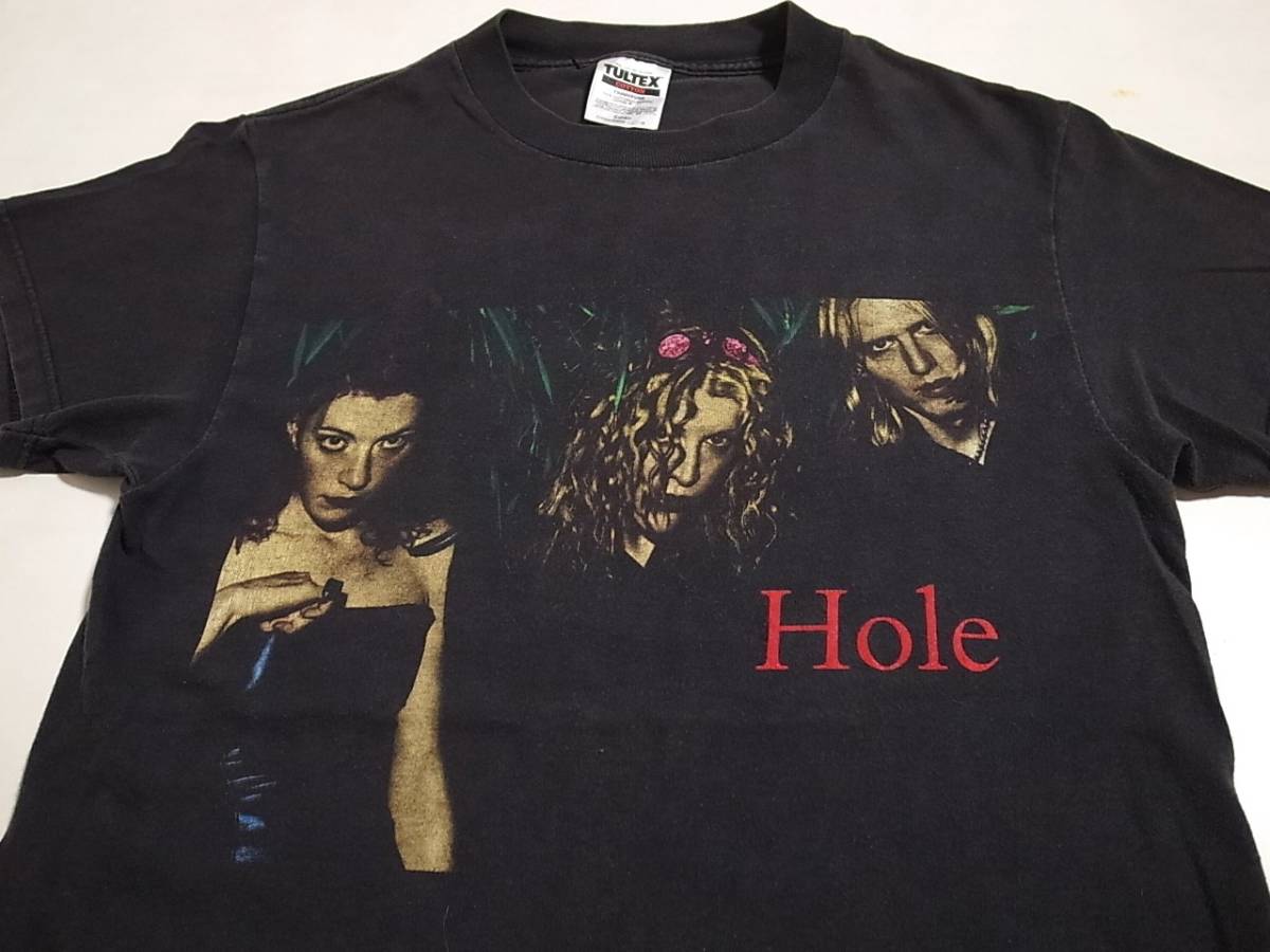 90s HOLE hole 1999 year tsu urban do T-shirt / Vintage 80s NIRVANAniruva-naKURT COBAIN Cart ko bar n gran ji Sonic Youth 