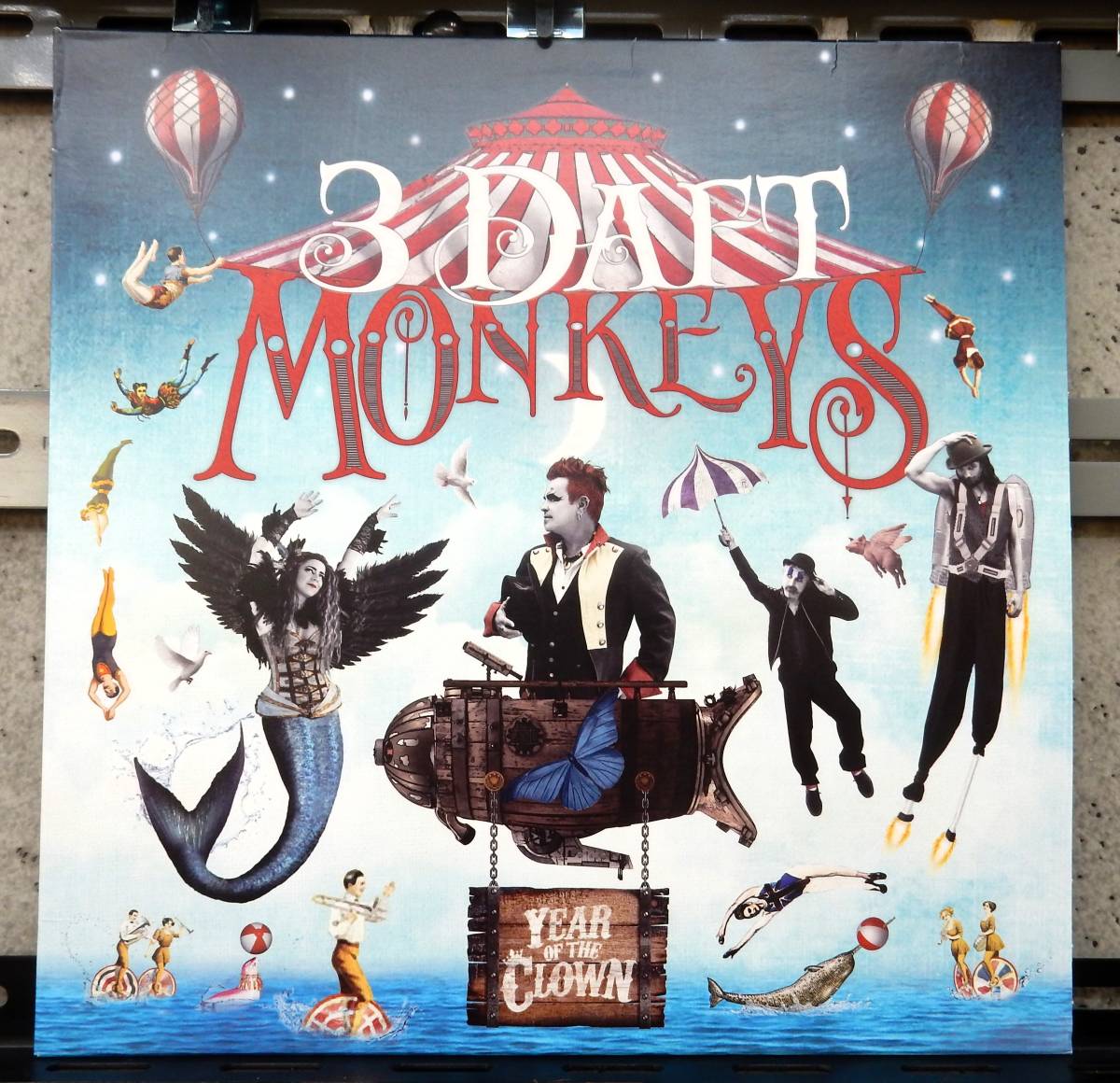 LP) 3 Daft Monkeys Year of the Clown
