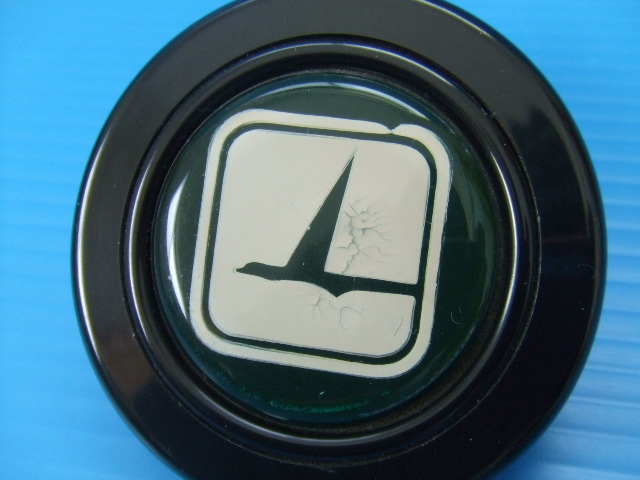  that time thing genuine article Toyota TOM`S horn button horn switch green green color old car Showa era Vintage TOYOTA TOMS high speed have lead hot rod used 