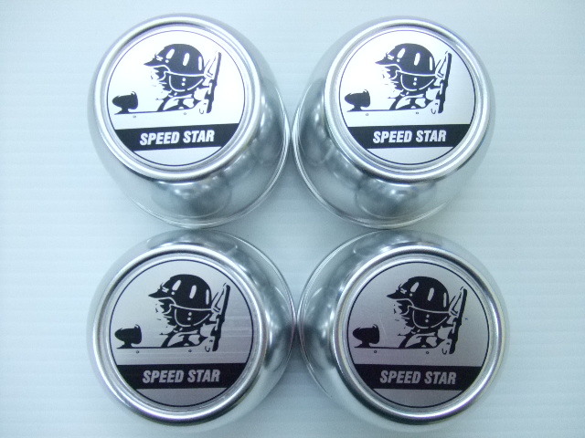 新品4個 68mm スピードスター マーク2 センターキャップ SSR SPEED STAR SPEEDSTAR 68パイ マーク1 マーク3 旧車