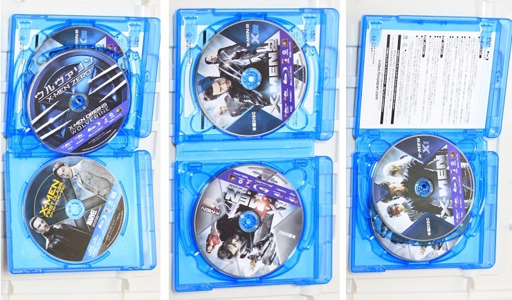 X-MEN ブルーレイBOX ウルヴァリン 5枚組 Blu-ray_画像3