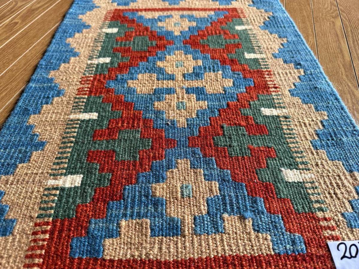 【60 ｘ 41】イラン直輸入★シーラーズ産キリム・KILIM■2900-3-H_画像8