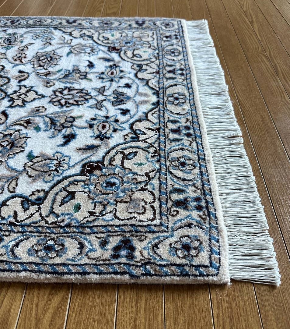 100×68】イラン直輸入☆ナイン産ペルシャ絨毯・カーペット・ラグ 100×68】イラン直輸入☆ナイン産ペルシャ絨毯・カーペット・ラグ
