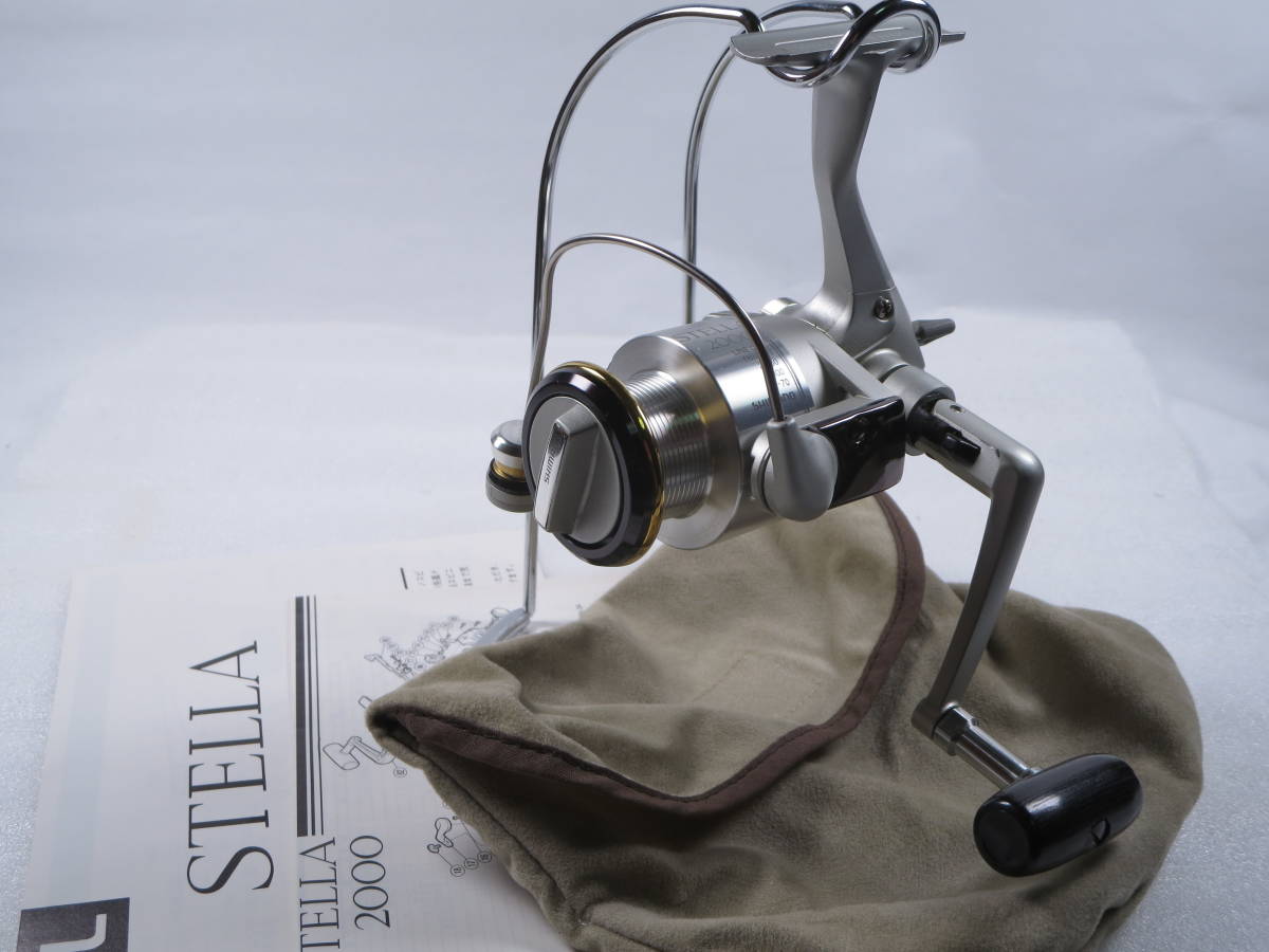 祿【ステラ純正リール袋】シマノ 初代 92 ステラ 2000 日本製 SHIMANO STELLA Made in Japan スピニングリール 1000 2500 C3000 4000 2516_画像1