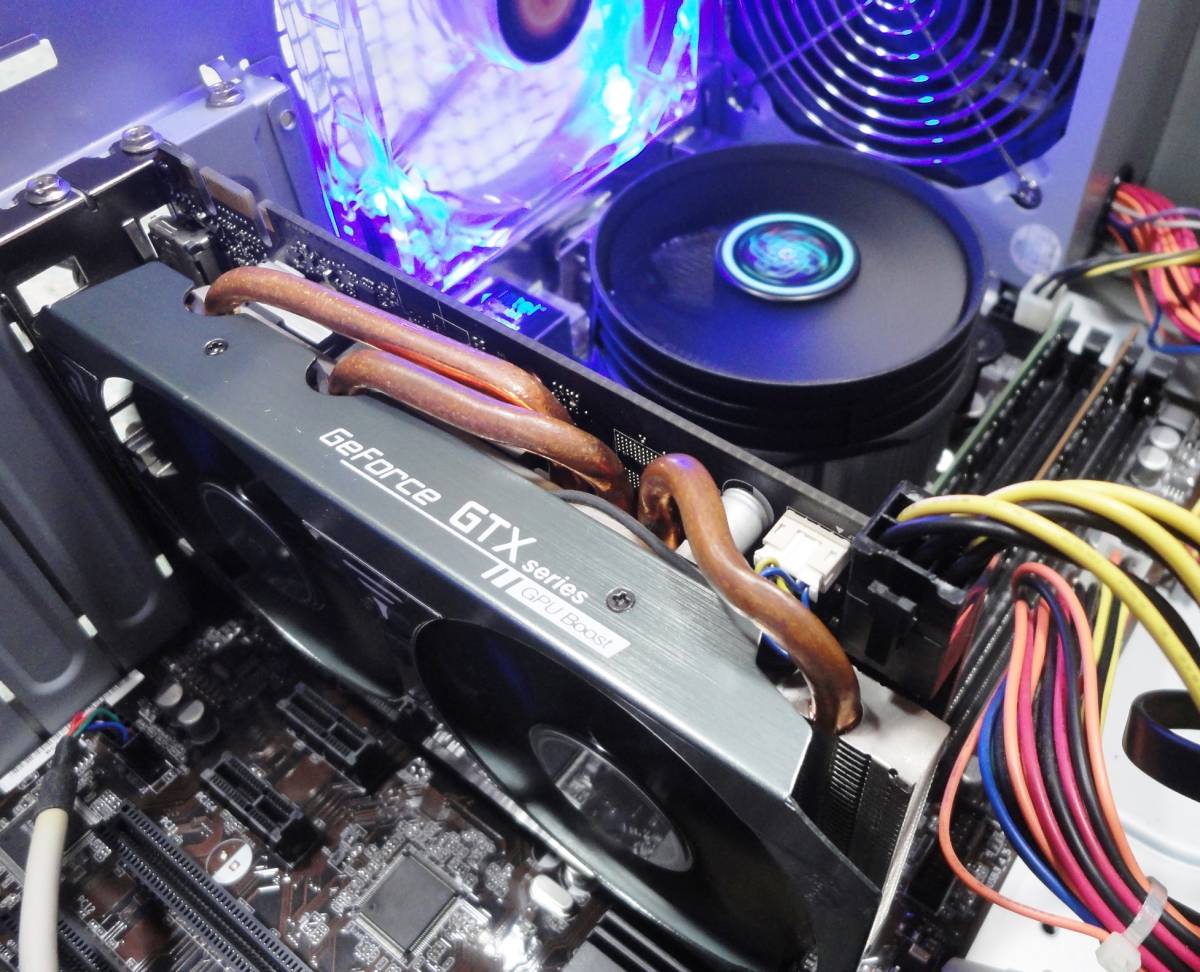送料無料、ゲーミングPC、 高速 i7-4790、 GTX960 、メモリ16GB、SSD