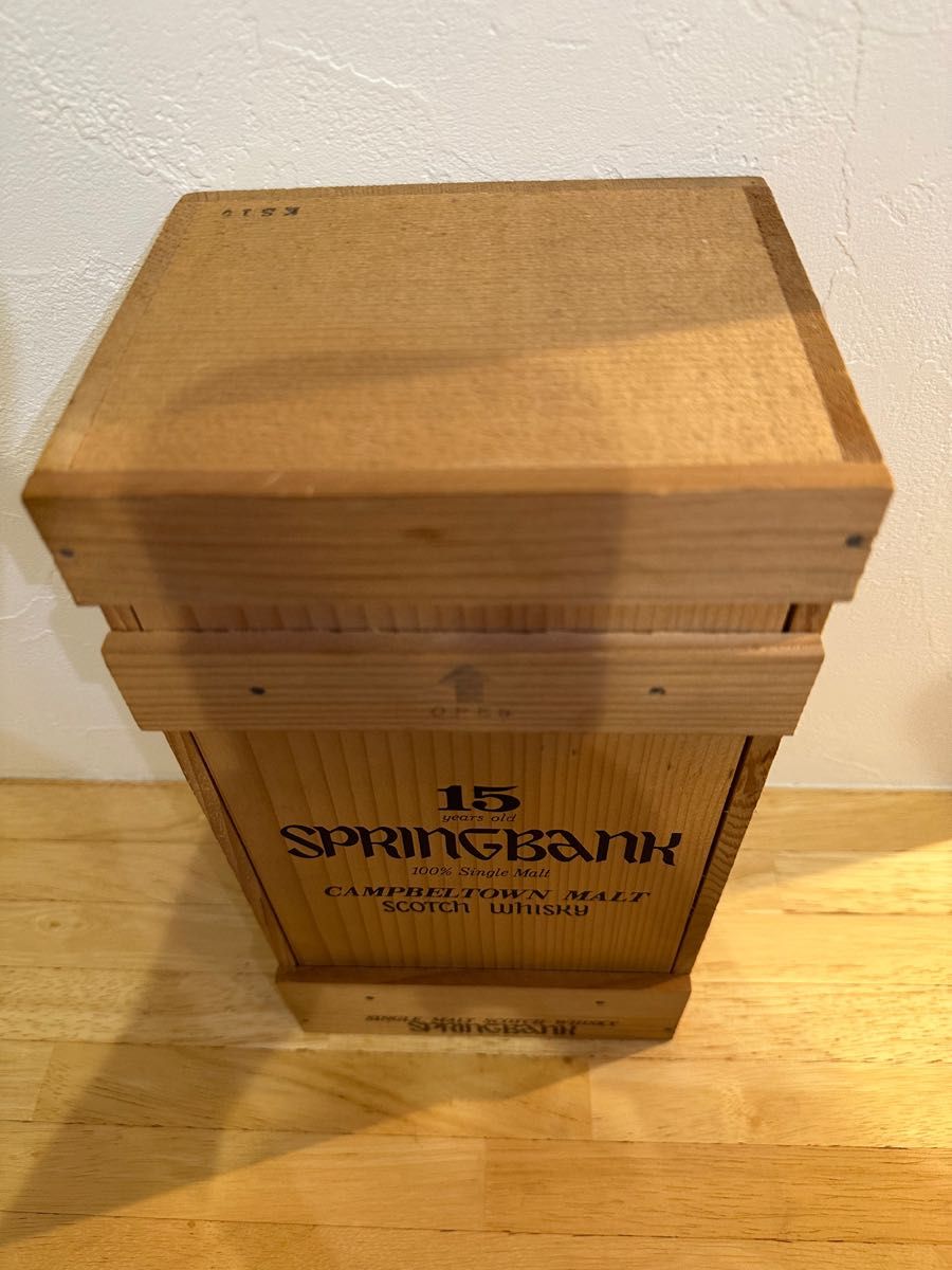 未開栓古酒スプリングバンク 15年 スコッチ ウイスキー 750mL 未開栓古酒スプリングバンク 15年 スコッチ ウイスキー 750mL
