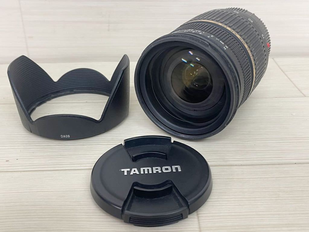 [ML7428] 動作品！Tamron AF SP 28-75mm F2.8 MACRO XR Di LD ミノルタ用レンズ　フード付 一眼レンズ　美品_画像1