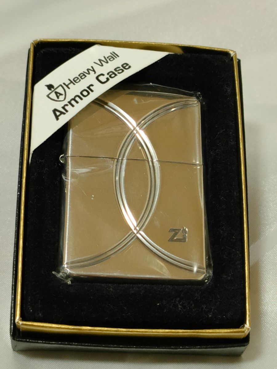 【希少03年製】アーマー Armor Cese 両面加工 Zippo 2003年製 C 03ジッポーライター