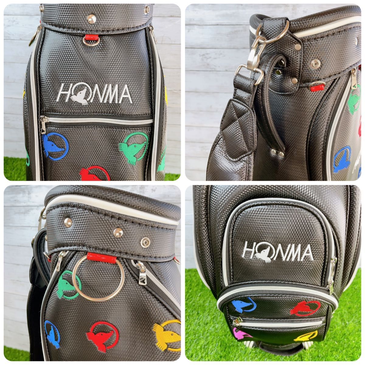 可愛い HONMA / ホンマ ゴルフ キャディバッグ カラフル 可愛い HONMA / ホンマ ゴルフ キャディバッグ カラフル