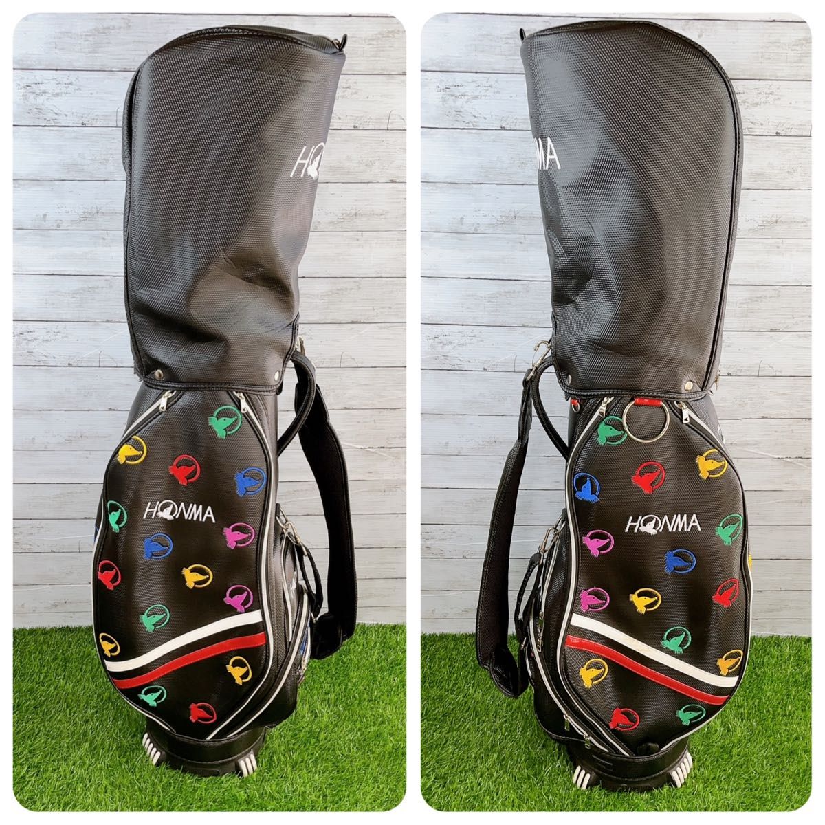 可愛い HONMA / ホンマ ゴルフ キャディバッグ カラフル 可愛い HONMA / ホンマ ゴルフ キャディバッグ カラフル