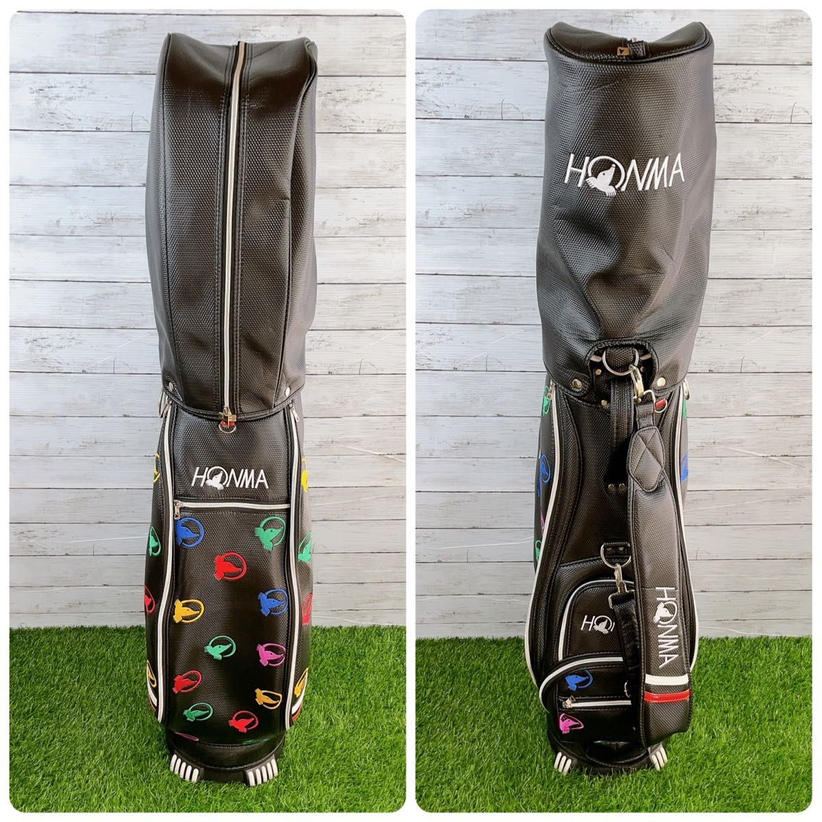 可愛い HONMA / ホンマ ゴルフ キャディバッグ カラフル 可愛い HONMA / ホンマ ゴルフ キャディバッグ カラフル