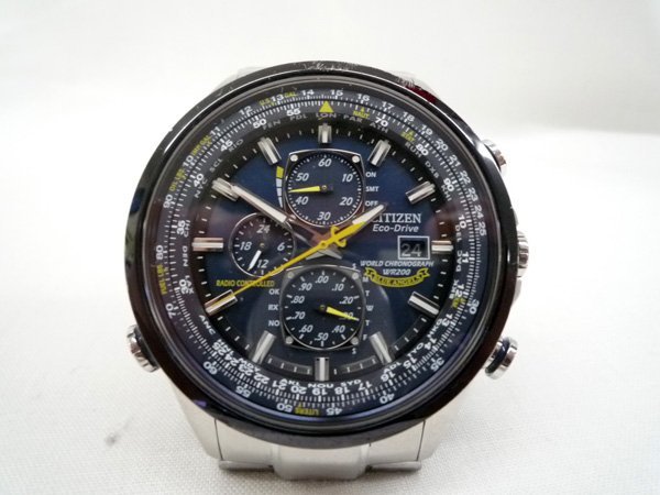 [シチズン] 腕時計 プロマスター ブルーエンジェルス AT8020-54L 電波時計 エコドライブ クロノグラフ クォーツ