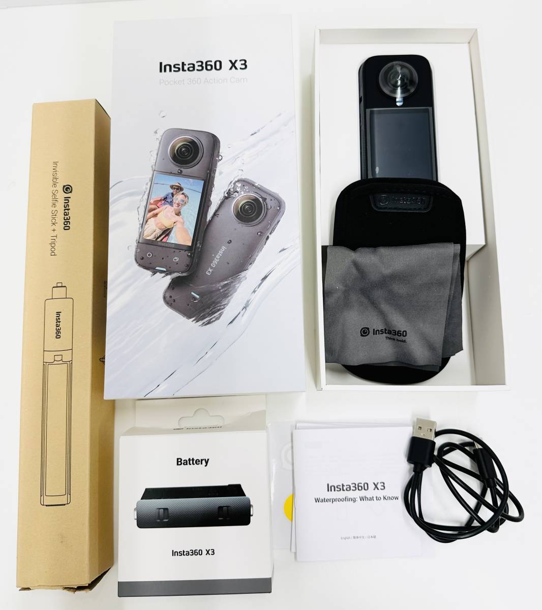 Insta360 X3 Pocket 360 Action Camera #CINSAAQ/B 