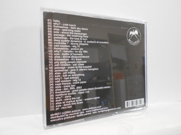 anticon label sampler : 1999-2004 CD_画像2