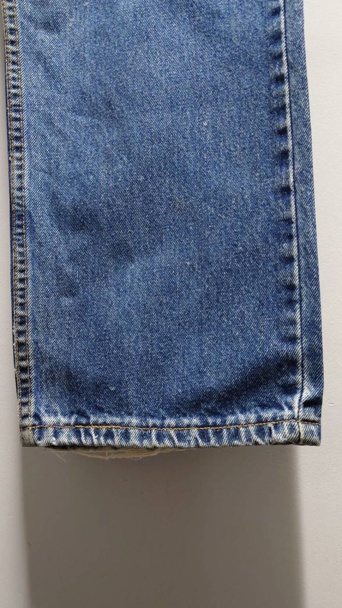 00’s Levi's USA製 505 デニム パンツ W38 L36 ボタン裏刻印513 リーバイス 2001年製_画像6