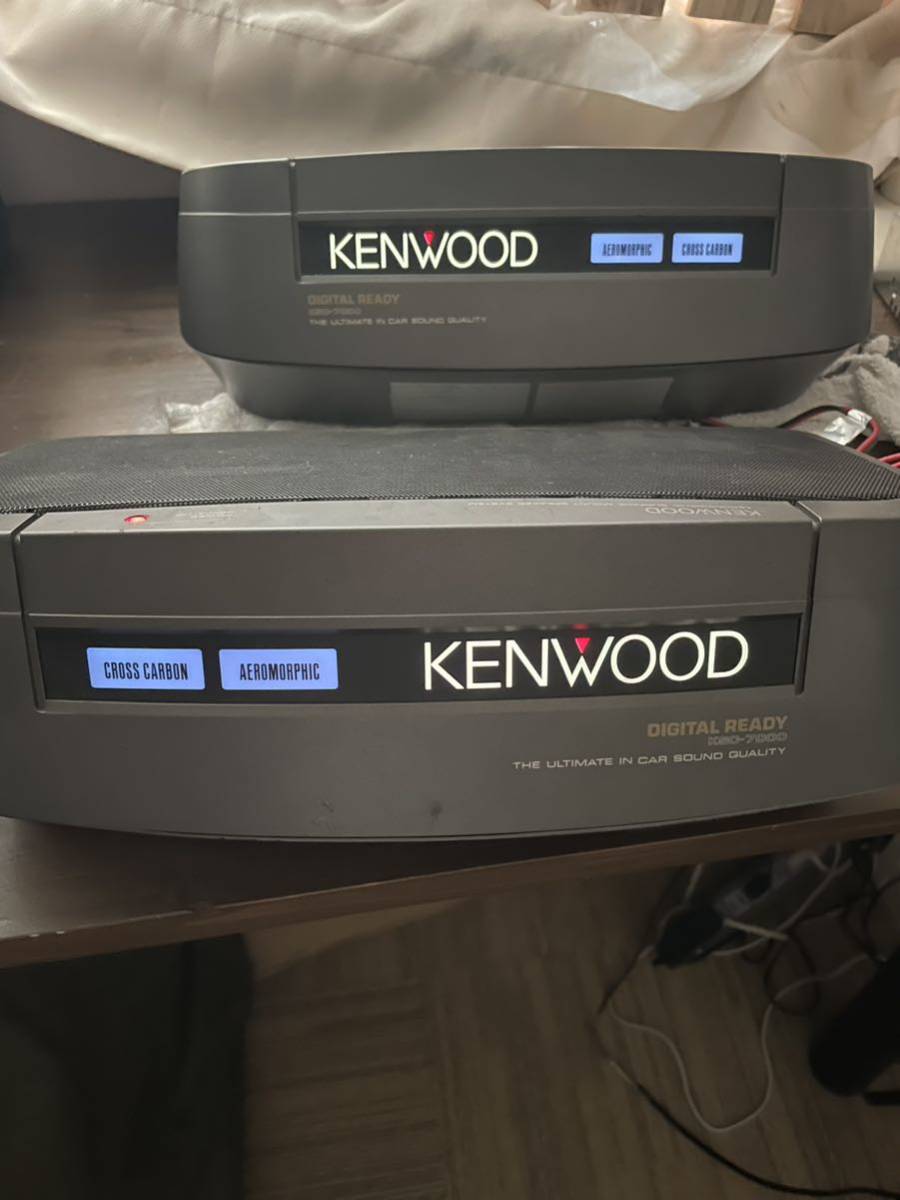 送料込KENWOOD スピーカーKSC-7000イルミOK当時物 旧車_画像1