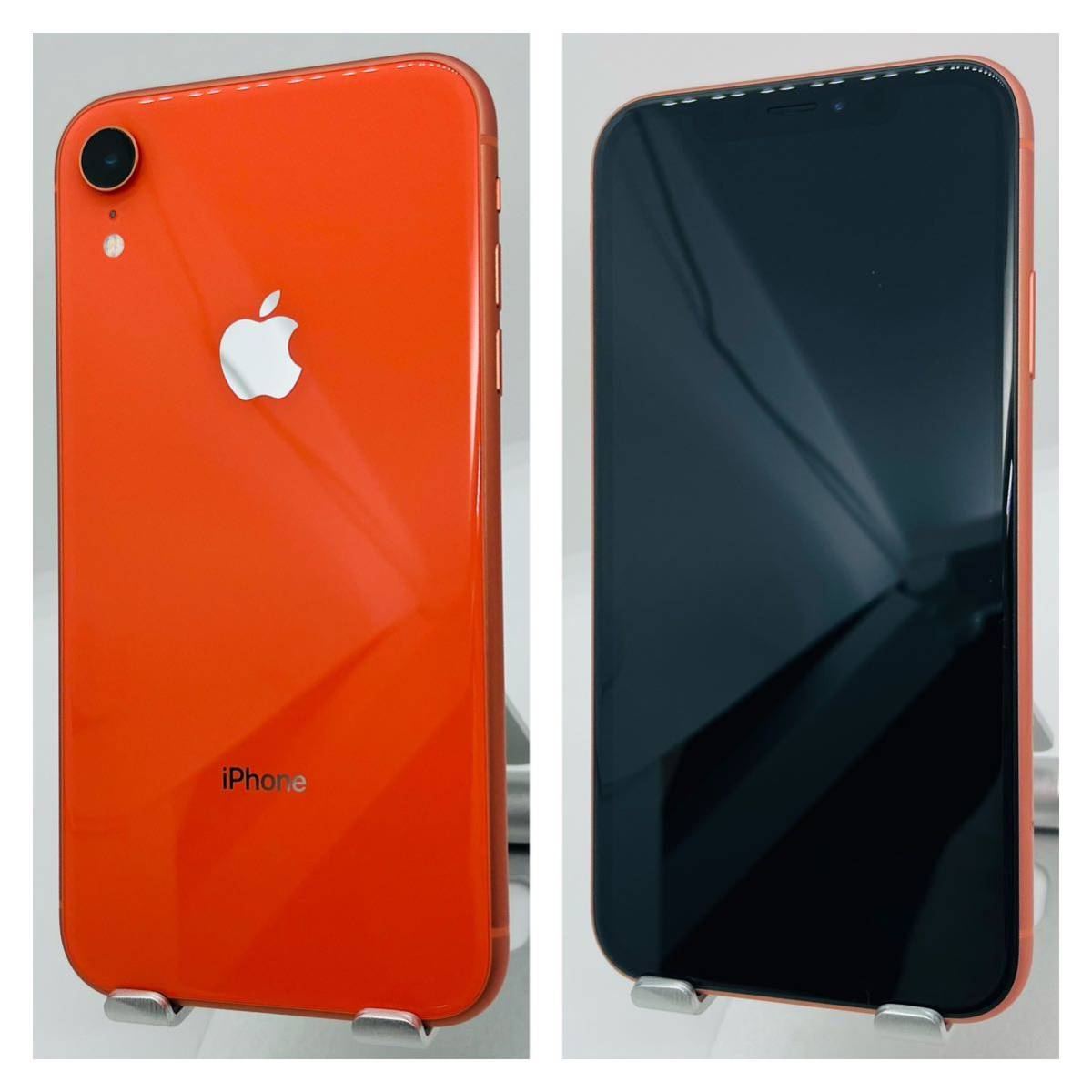 A 新品電池 iPhone XR Coral  GB SIMフリー 本体｜PayPayフリマ