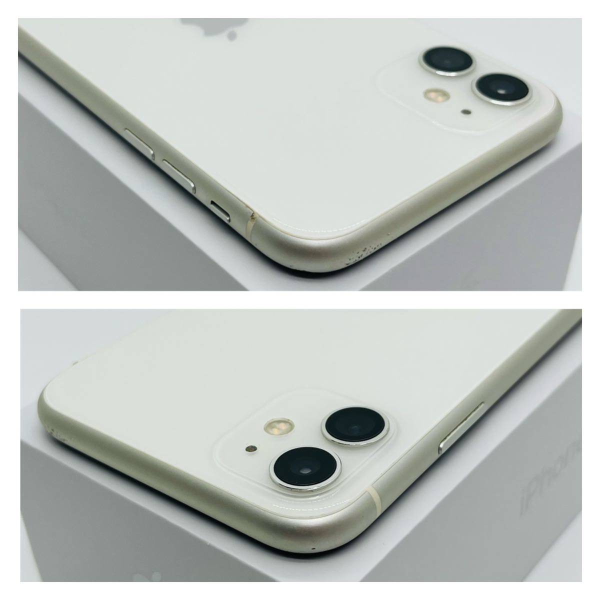 B 新品電池　iPhone 11 ホワイト 128 GB SIMフリー　本体