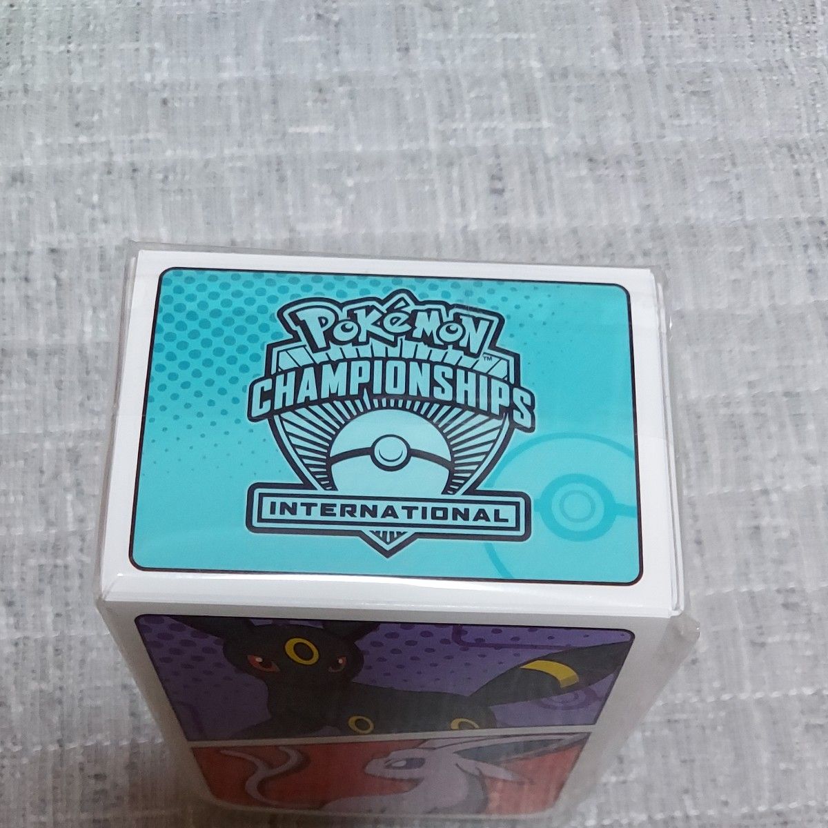 ポケモンカード 海外版デッキケース エーフィブラッキー ポケモンカード 海外版デッキケース エーフィブラッキー