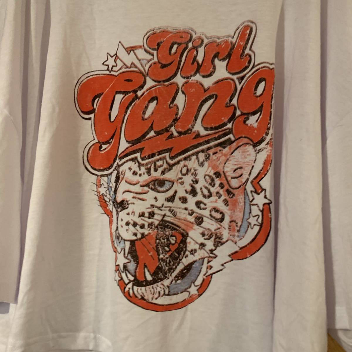 美品　SHEIN Tシャツ トップス タイガープリント　大きいサイズ　4XL ダボT ビックサイズ　レディース2105_画像2