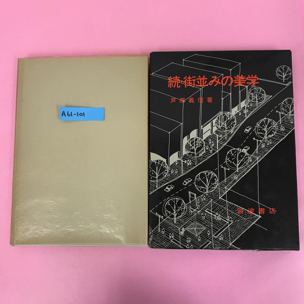 A61-101 続・街並みの美学 芦原義信 著 岩波書店 ケース破れ有り _画像1