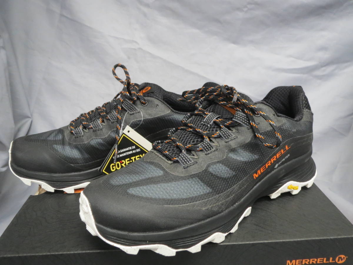 日本最級 18480円 新品 MERRELL ブラック 防水透湿 GTX ゴアテックス