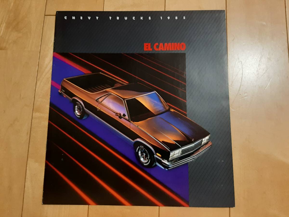  catalog Chevrolet El Camino 1985 reissue goods 