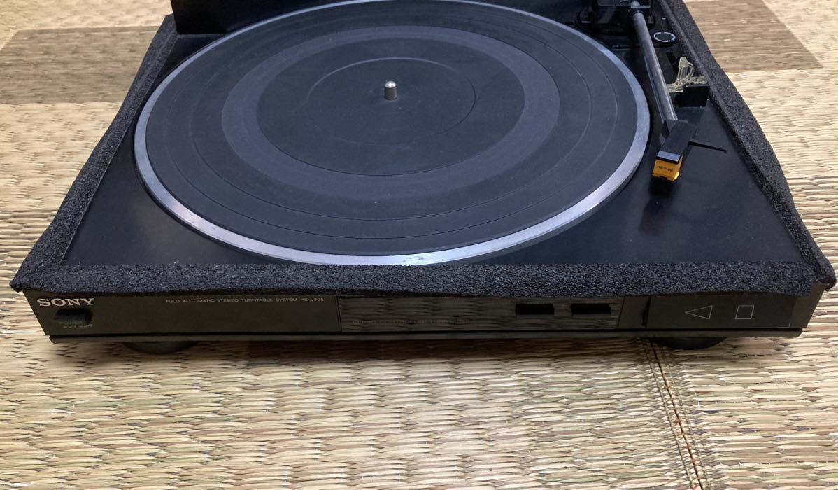 SONY◇ターンテーブル PS-V705 レコードプレイヤー 商品细节 | 雅虎