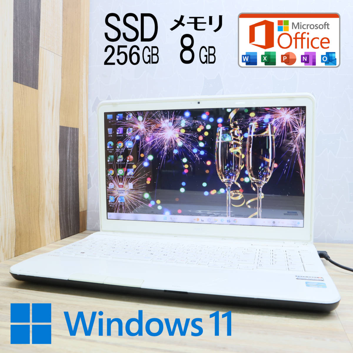 ☆美品高性能i5!新品SSD256GB メモリ8GB☆LS550L Core i5-3230M Blu