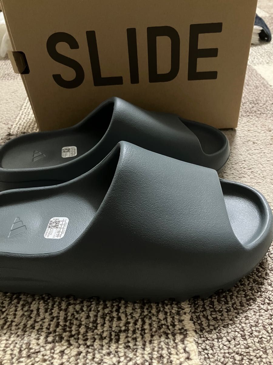 アディダス イージースライド YEEZY Slide スレートマリン 28 5 Yahoo