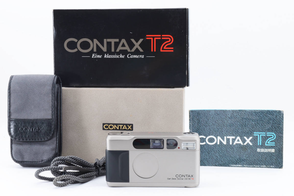 得価在庫 ヤフオク! - 良品 コンタックス CONTAX TVS 元箱・付属品多