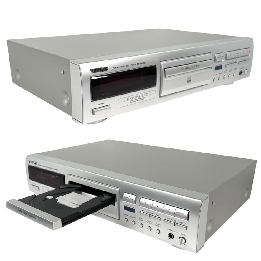 ヤフオク! - 優良動作品 TEAC CDレコーダー CD-RW880 シ...