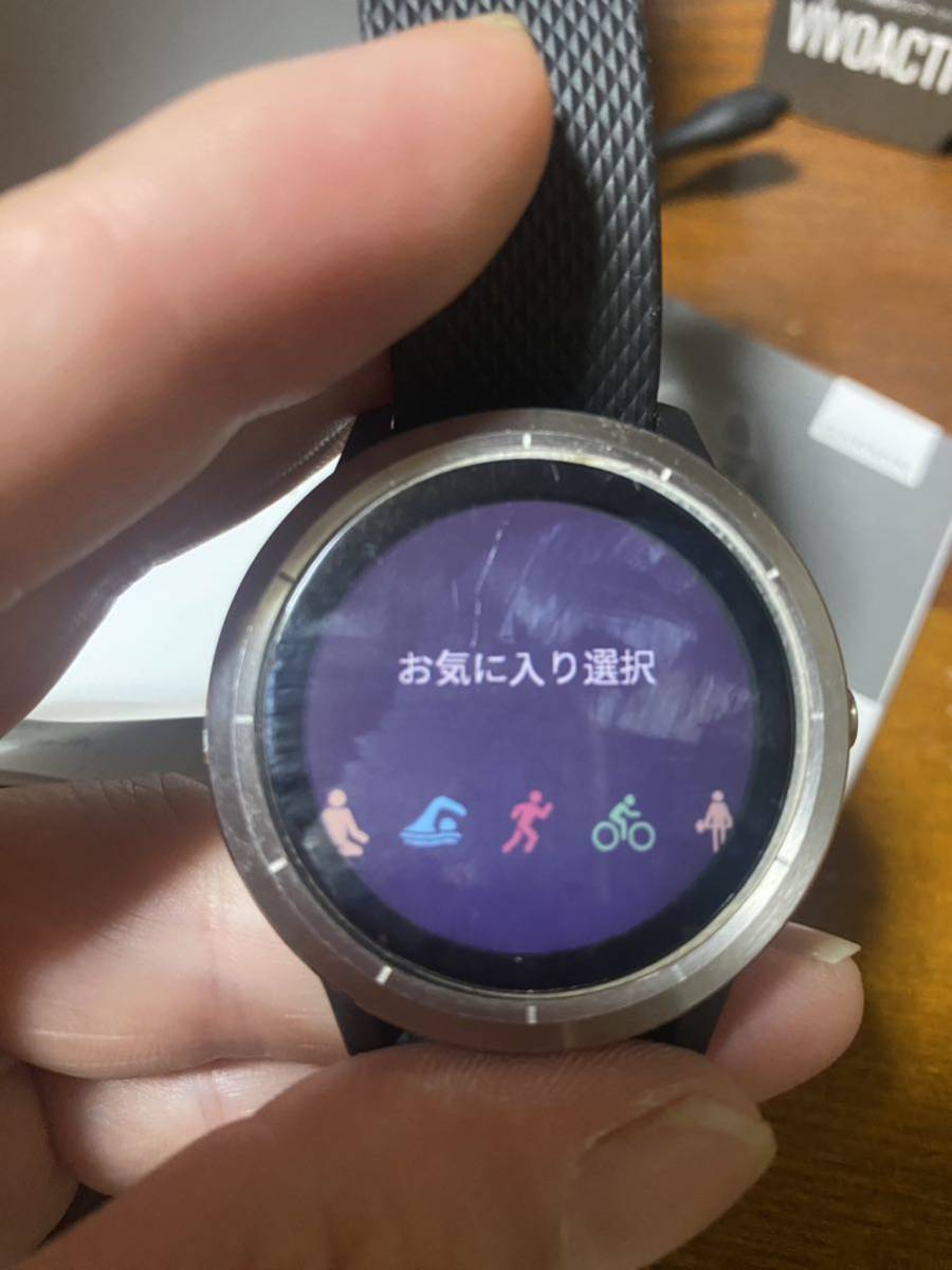 新しい到着 GARMIN vivoactive3 スマートウォッチ ガーミン BLACK
