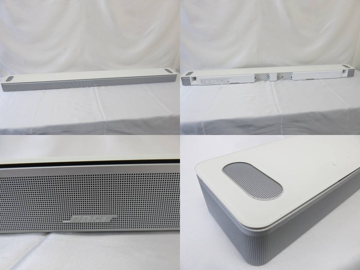 税込) BOSE ボーズ 【Smart Soundbar 中古 動作確認済 ホワイト