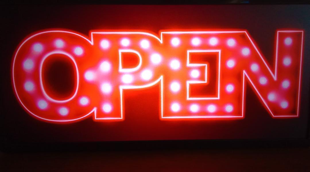  american retro open opening business middle store cart OPEN lamp miniature autograph lamp lighting signboard ornament miscellaneous goods light BOX illumination signboard lightning signboard 