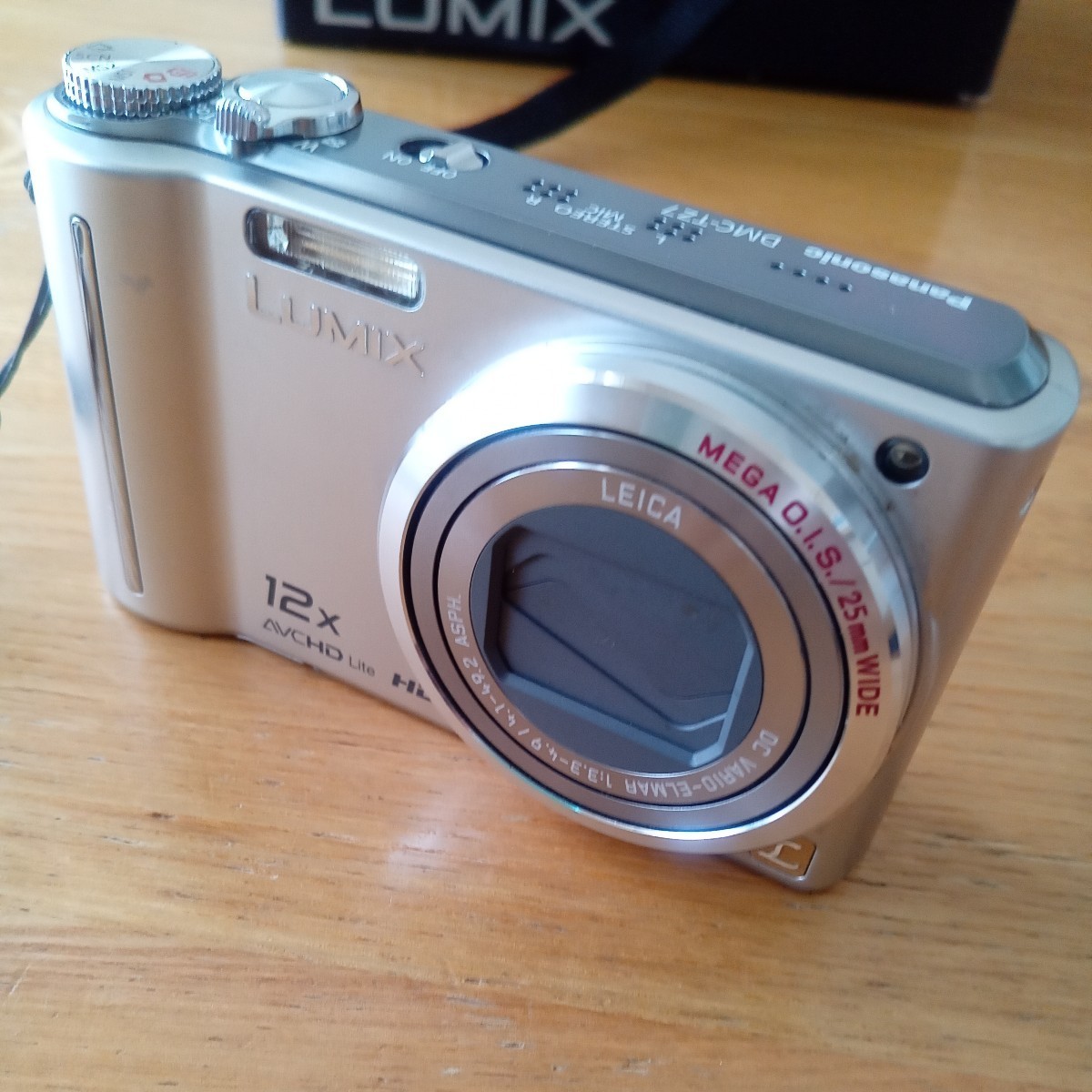 Panasonic LUMIX TZ7 パナソニックデジタルカメラ ルミックス 付属品あり★ケース付き★USED美品_画像6