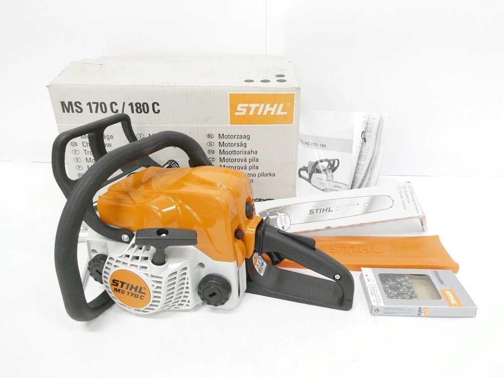 Yahoo!オークション - ○ STIHL スチール MS170C 付属品 説明書 箱