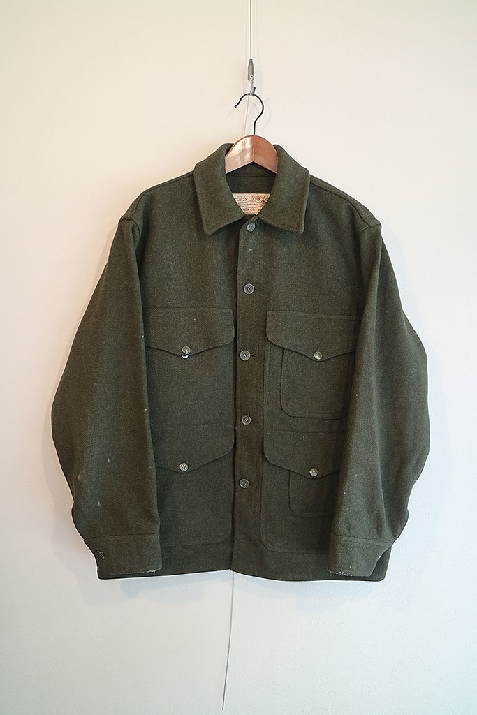 豪奢な FILSON MACKINAW WOOL CRUISER JACKET フィルソン/マッキノー