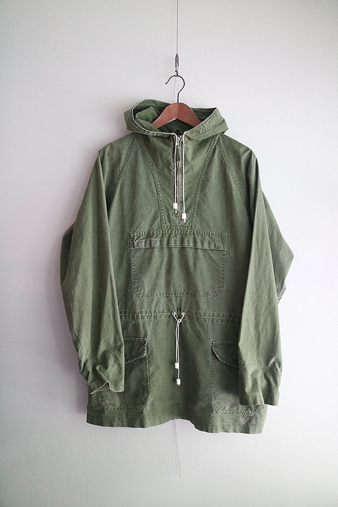 60's Vintage BLACKS OF GREENOCK VENTILE SMOCK ビンテージ/ブラックスオブグリーノック/スモック/オリーブ/L