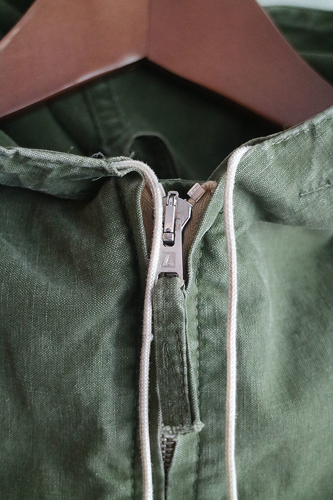 60's Vintage BLACKS OF GREENOCK VENTILE SMOCK ビンテージ/ブラックスオブグリーノック/スモック/オリーブ/L_画像3