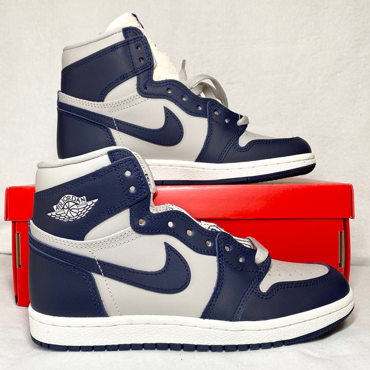 希少サイズ！NIKE AIR JORDAN1 HIGH 85 ジョージタウンCollege Navy カレッジネイビー