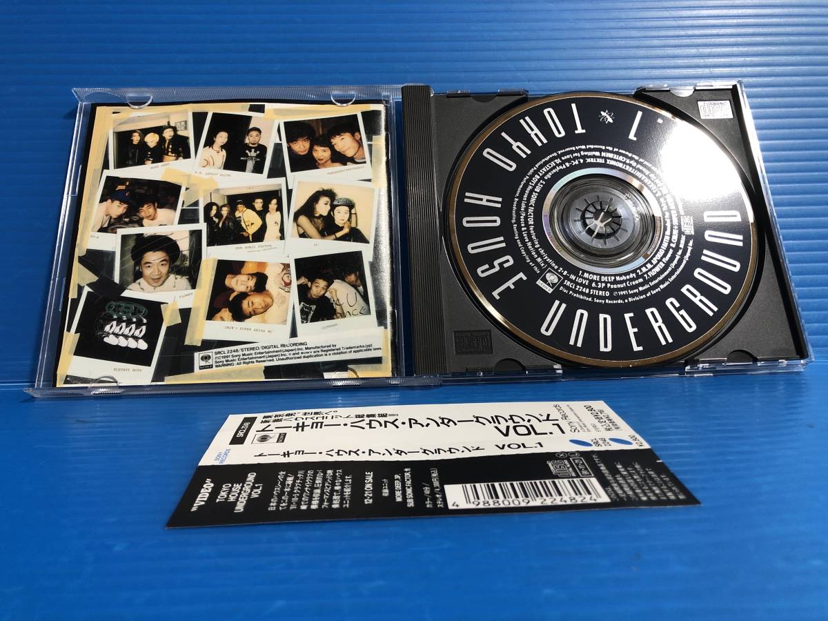 【CD】トーキョー・ハウス・アンダーグラウンド VOL.1 TOKYO HOUSE UNDERGROUND JPOP 999_画像8