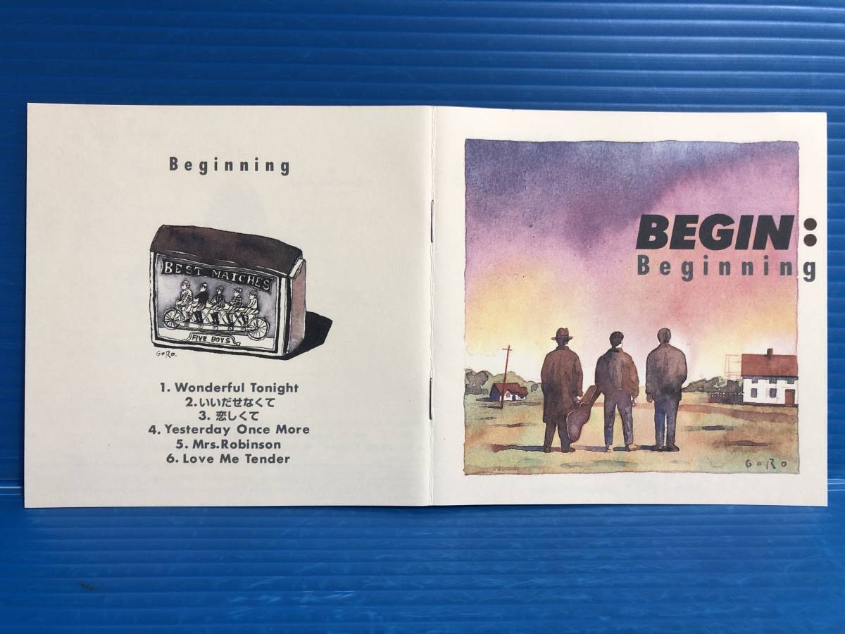 【CD】ビギン ビギニング BEGIN BEGINNING 1989年 デビュー前 いか天 幻のアルバム JPOP 777_画像3