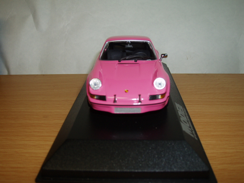 * распроданный Model Fahrzeug специальный заказ 1/43 Porsche PorscheCarreraRSR розовый 