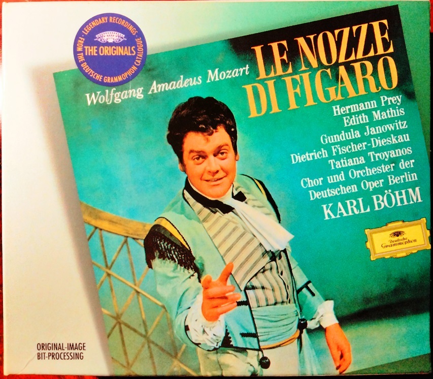 モーツァルト：歌劇『フィガロの結婚』全曲　ベーム＆ベルリン・ドイツ・オペラ管、プライ、ヤノヴィッツ、F.-ディースカウ、他(3CD)_画像1