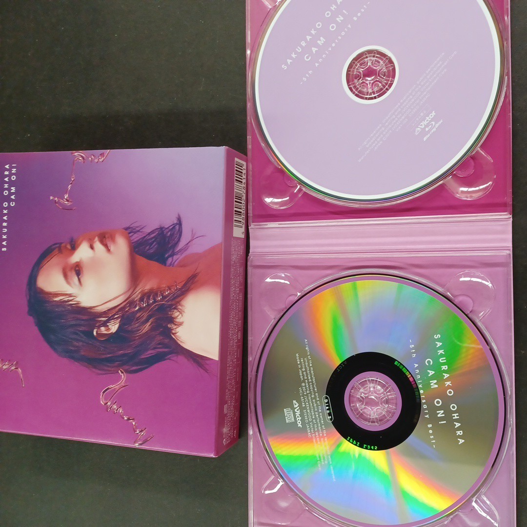 CD_11】 大原櫻子 CAM ON! 5th Anniversary Best 2CD+Blue-ray_画像3